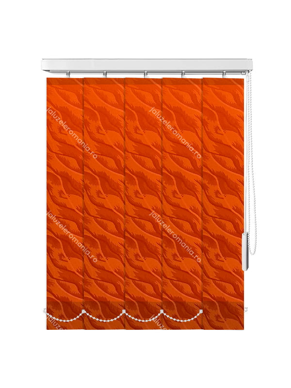 Jaluzele Verticale Flame 5000-7 (Orange închis)